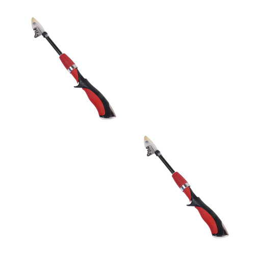 2Pz Canna Cortissima Pesca Rossa Per Pesca 2