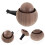 4Pz Diffusore Legno Per Auto Clip Profumatore 8