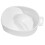 3Pcs Electric Nail Bowls White Rectangular Manicure Soak Tray 5