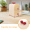 Scatola Portaoggetti Beige Con Cassetti Per Ufficio in 8