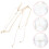 2Pz Catena Corpo in Oro Per Decorazione Moda E 6
