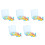 5Sets Multicolor Geometric Solid Blocks for Kids Spatial Learning Toys 5