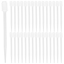 50PiĂšces Pipettes En Plastique Clair Faciles Ă Presser Pour