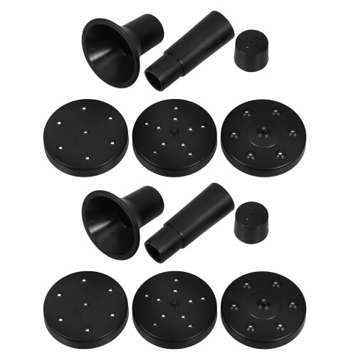 2 Set Ugelli Per Fontana Da Giardino, Teste Spruzzo Stagno E Vasche
