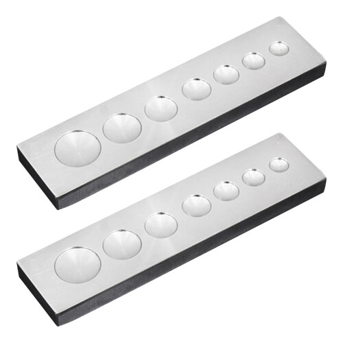 2Pz Rivettatrice Manuale in Acciaio Kit Stampo Per E Pelle