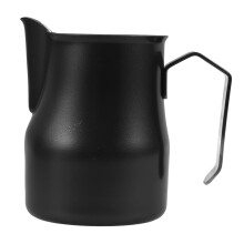 3Pz Brocche Frothing Pitcher in Acciaio Nero Design Elegante