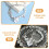 4Pz Bracciali Punk Design Unico Per Halloween 11