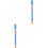 2Pcs Plastic Flute Toy for Kids Learning Wind Instrument 2