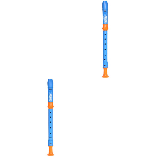 2Pcs Plastic Flute Toy for Kids Learning Wind Instrument 1