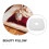 Cuscino Per Foratura Orecchie In Memory Foam Con Protezione 7
