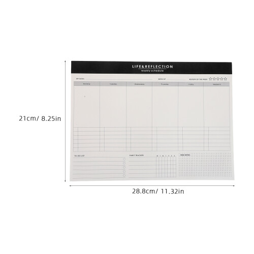 Libro In Carta Scrivibile Planner Settimanale Per Lavoro E 2