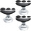 3Set Ombretto Silicone Nero Easy Makeup Tool Durable 8