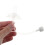 10Pz Cannucce Sostitutive in Silicone Trasparente Per 4