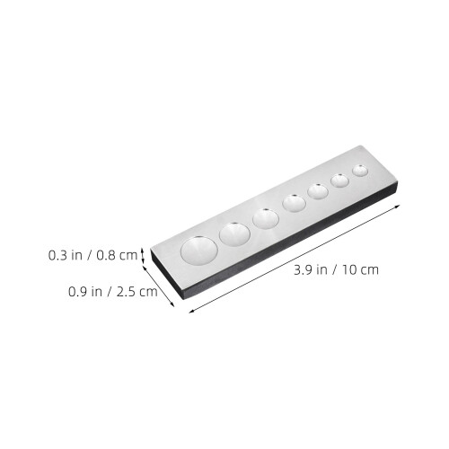2Pz Rivettatrice Manuale in Acciaio Kit Stampo Per E Pelle 1