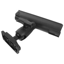 4Pz Porta Canne Pesca Regolabile Nero in Nylon Per Barca E Kayak