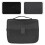 2Pz Borsa Porta Cosmetici Nera Multiuso Con Design Pieghevole E Gancio 9