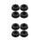 8Szt Czarne Pokrowce Rowerowe, Durable Z Aluminium 4
