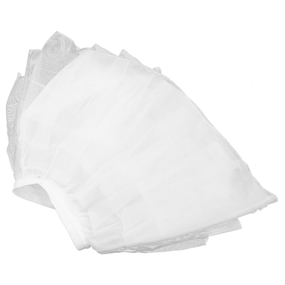 3Szt KróTka BiałA SpóDnica Z Elastycznym Pasem Kostium-image