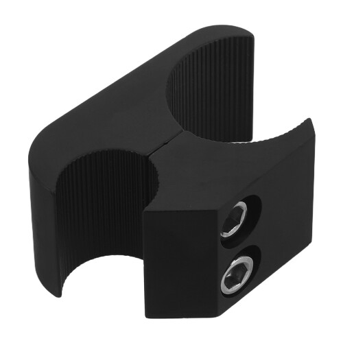 Lightweight Aluminium Wheelchair Pipe Clamp Bracket Black