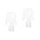 2Pz Accappatoi Sposa Sintetica Bianca 6