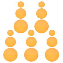 15Pièces Film Coloré Orange Pet Pour Lumière Ambiance Maison