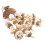 3Pz Giocattoli Appendibili Per Pappagalli in Legno Beige Resistenti 11