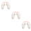 3Pz Nose Up Clip Bianco Per Donne E Naso Resistente 9