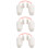 3Pz Nose Up Clip Bianco Per Donne E Naso Resistente 8