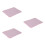 3Pz Tappetino Rosa Per , Confortevole E Traspirante 5