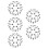 5Sets Wetenschappelijke DIY C60 Molecuul Model Plastic Speelgoed Kit 6