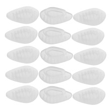 20Pares Almofadas Nasal Silicone Push-in Para Óculos De Sol