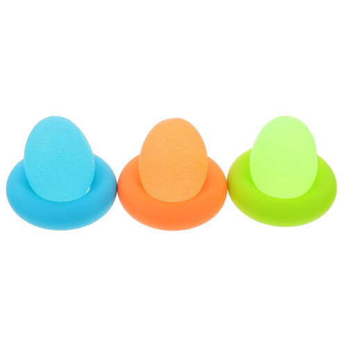 2Conjuntos Bolas De Aperto E Massagem Para Silicone Colorido 1