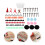 2Conjuntos Kit DIY De Massinha Para De Neve Com Acessórios 9