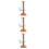 3Conjuntos Torre De Escalada Para Com De Sisal 3