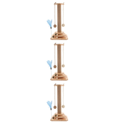 3Conjuntos Torre De Escalada Para Com De Sisal 2