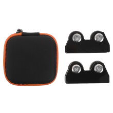 1Conjunto Aparelho De Medição Para Taco De Bilhar Com Rolamento Preto