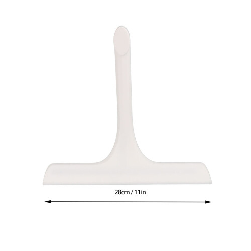Silicone Glass Squeegee with Non-Slip Handle, 28cm, White 1