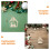 40Pcs Enfeites De Natalinos Para Artesanato DIY 7