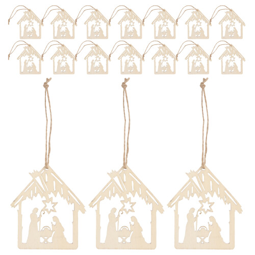 40Pcs Enfeites De Natalinos Para Artesanato DIY