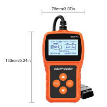 Auto OBD Car Fault Detector with Battery Lifespan Test & Code Reader