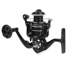 Spinning Fishing Reel Smooth Operation Gear for Anglers, Increased Chamfer Design Reduces Friction Long Casting Distance with Inclined Outlet Collapsi