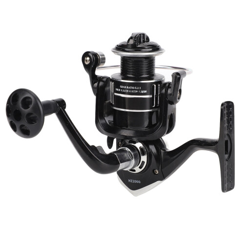 HZ2000 Metal Spinning Reel 5.1:1 2000 Size, Lightweight 1