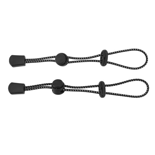 2PCS Mountaineering Pole Fixing Buckle Elastic Plastic Backpack Hiking Stick Holder 1