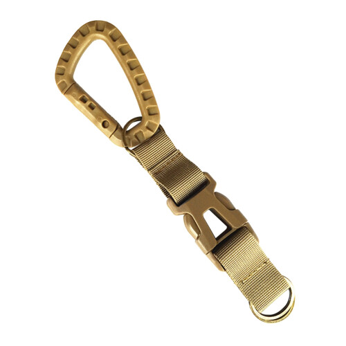Tactical Multipurpose Gear Clip, Durable Secure Connection Nylon Belt Clip With Spring Gatelock For Outdoor Backpack Attachments