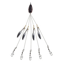 Isca revolucionária para pesca de robalo, conjunto com múltiplas iscas e montagem Alabama para água doce e salgada, presente ideal para