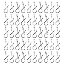 Fly Fishing Snaps, Stainless Steel Quick Change Snap Hooks for Anglers, Lightweight & Durable No Knots Snap for Lure Snaps, Fast Secure Change for Fis