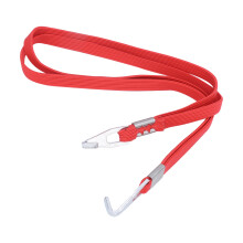 Veelzijdige identificatiepolsbandjes, rode keycords voor ID-badges met draaibare J-haken, comfortabel om de hele dag te dragen, geschikt voor