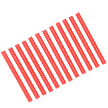12Pcs Red Bicycle Spoke Reflector Strips, ABS+Reflective Film