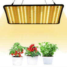 Lâmpada de cultivo de alto rendimento com função dimmer flexível, 30W de espectro completo para hidroponia, plantas de interior em solo, estufas