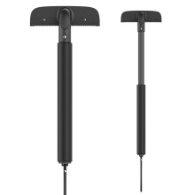 Sammenklappelig hårtrimmer, kraftfuld ryghårtrimmer med ergonomisk håndtag til mænd og kvinder. Smertefri barbering, våd eller tør, velegnet